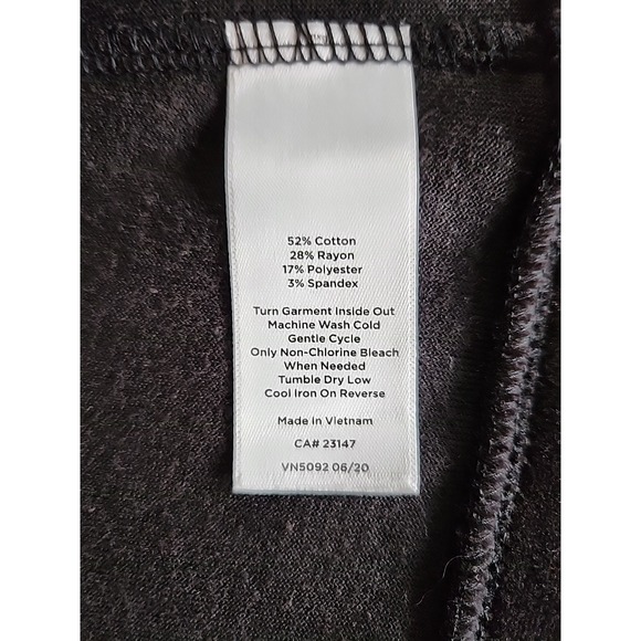 VTG Talbots Womens Velour Jacket M Black Zip 90s Y2K Minimalist Athleisure Cozy - Picture 9 of 10